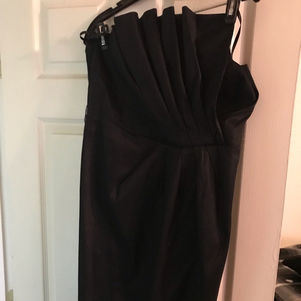 Black short dress